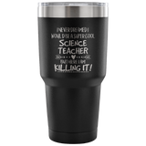 Science Teacher Travel Coffee Mug