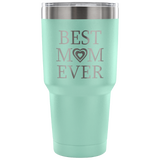 Best Mom Ever 2 Hearts Travel Mug