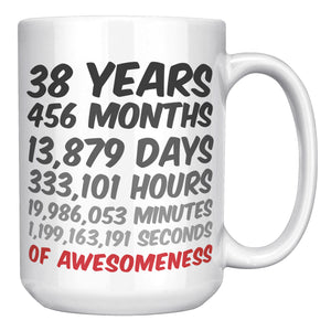 38th Birthday Mug