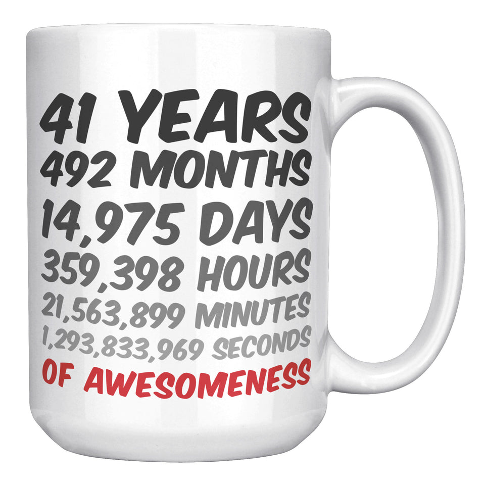 41 years Old Mug