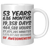 53 Years Old Mug