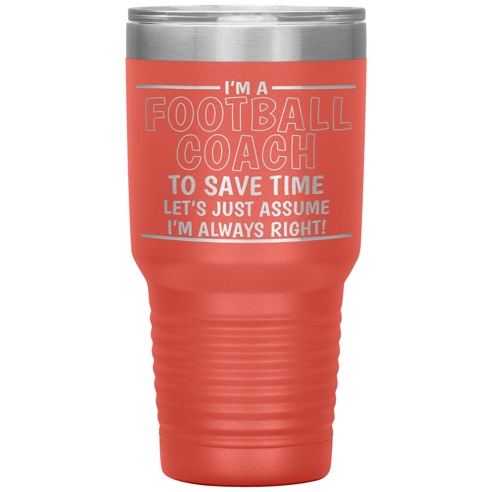Football Coach Save Time