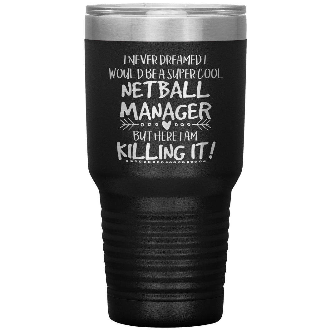 Netball Manager Tumbler