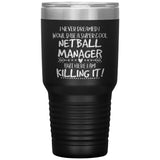 Netball Manager Tumbler