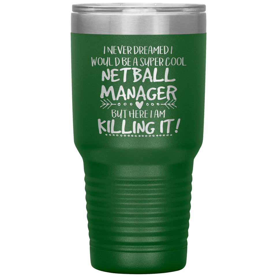 Netball Manager Tumbler