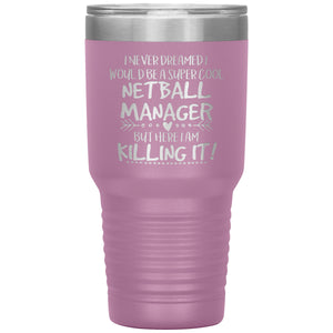 Netball Manager Tumbler