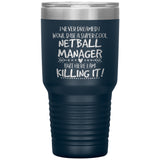 Netball Manager Tumbler