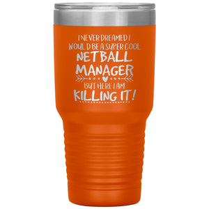 Netball Manager Tumbler