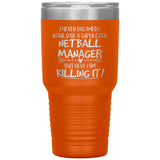 Netball Manager Tumbler