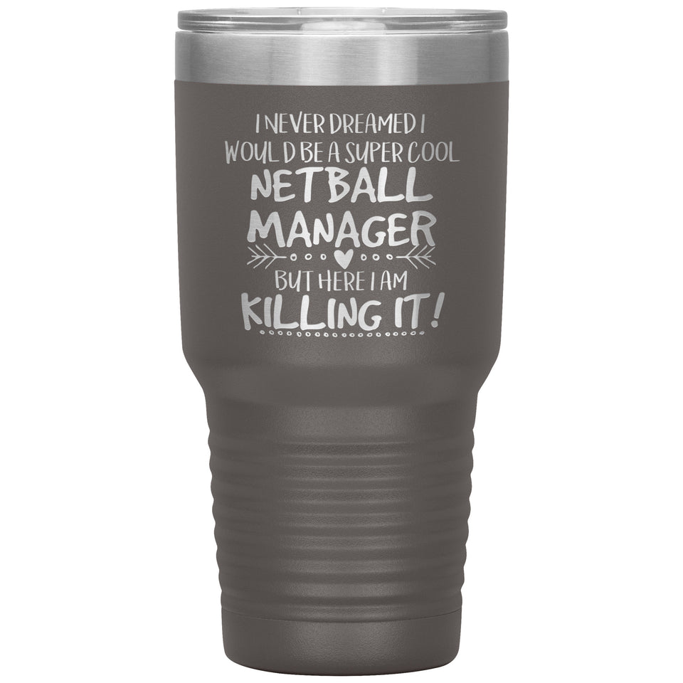 Netball Manager Tumbler