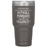 Netball Manager Tumbler