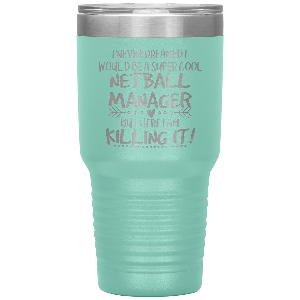 Netball Manager Tumbler