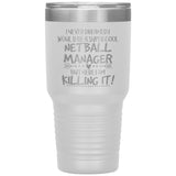 Netball Manager Tumbler