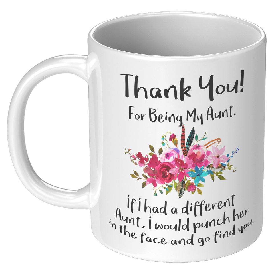 Thank you for being my aunt mug