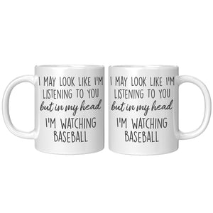 Watching Baseball Mug