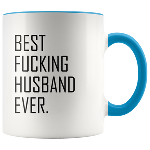 Best Fucking Husband Ever Accent Mug