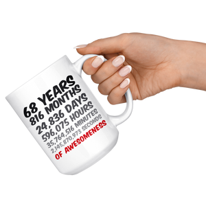 68 years mug