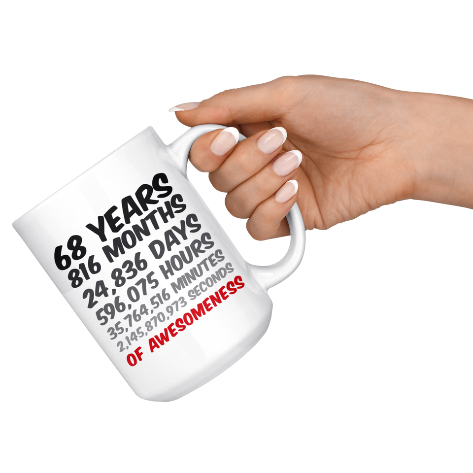 68 years mug