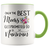 Only The Best Moms Get Promoted To Great Nannan Accent Mug