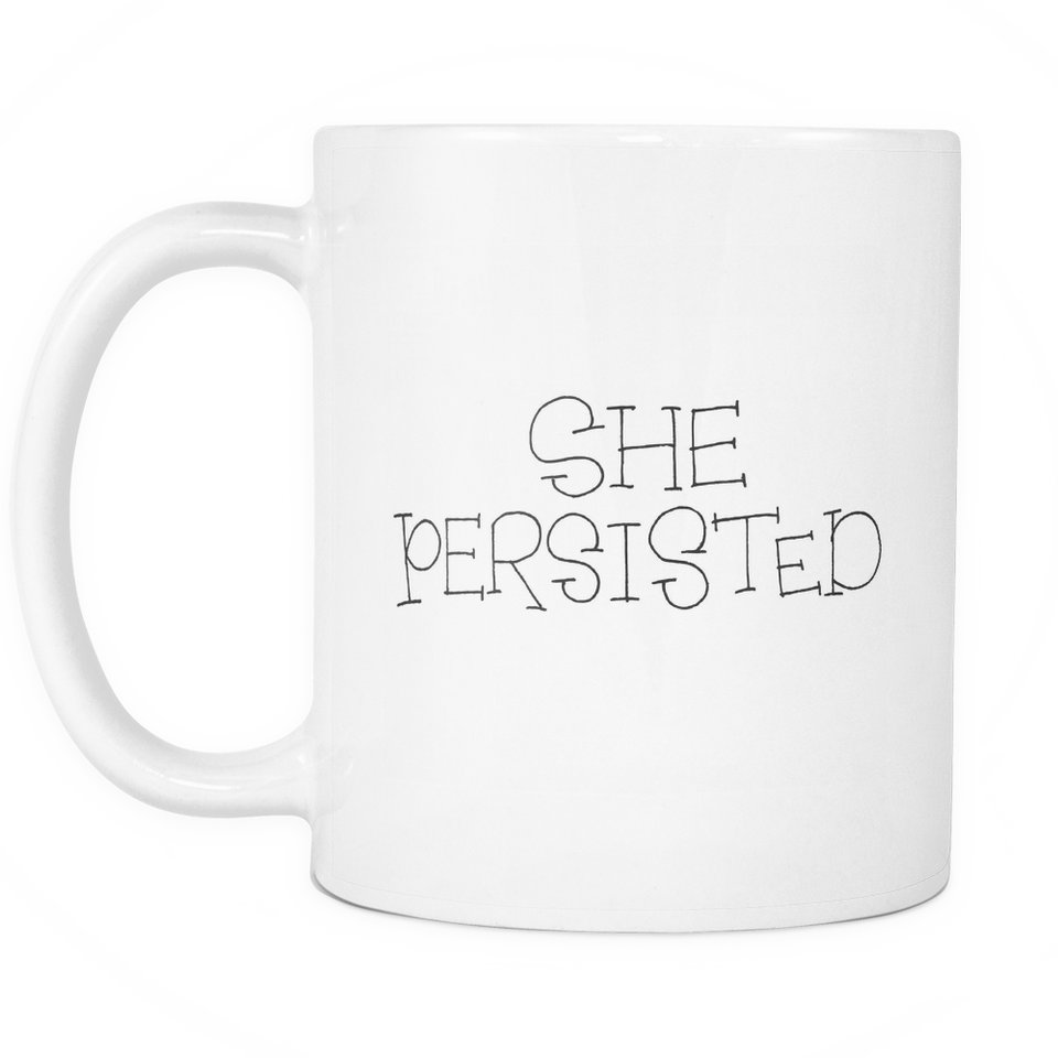 She Persisted Coffee Mug
