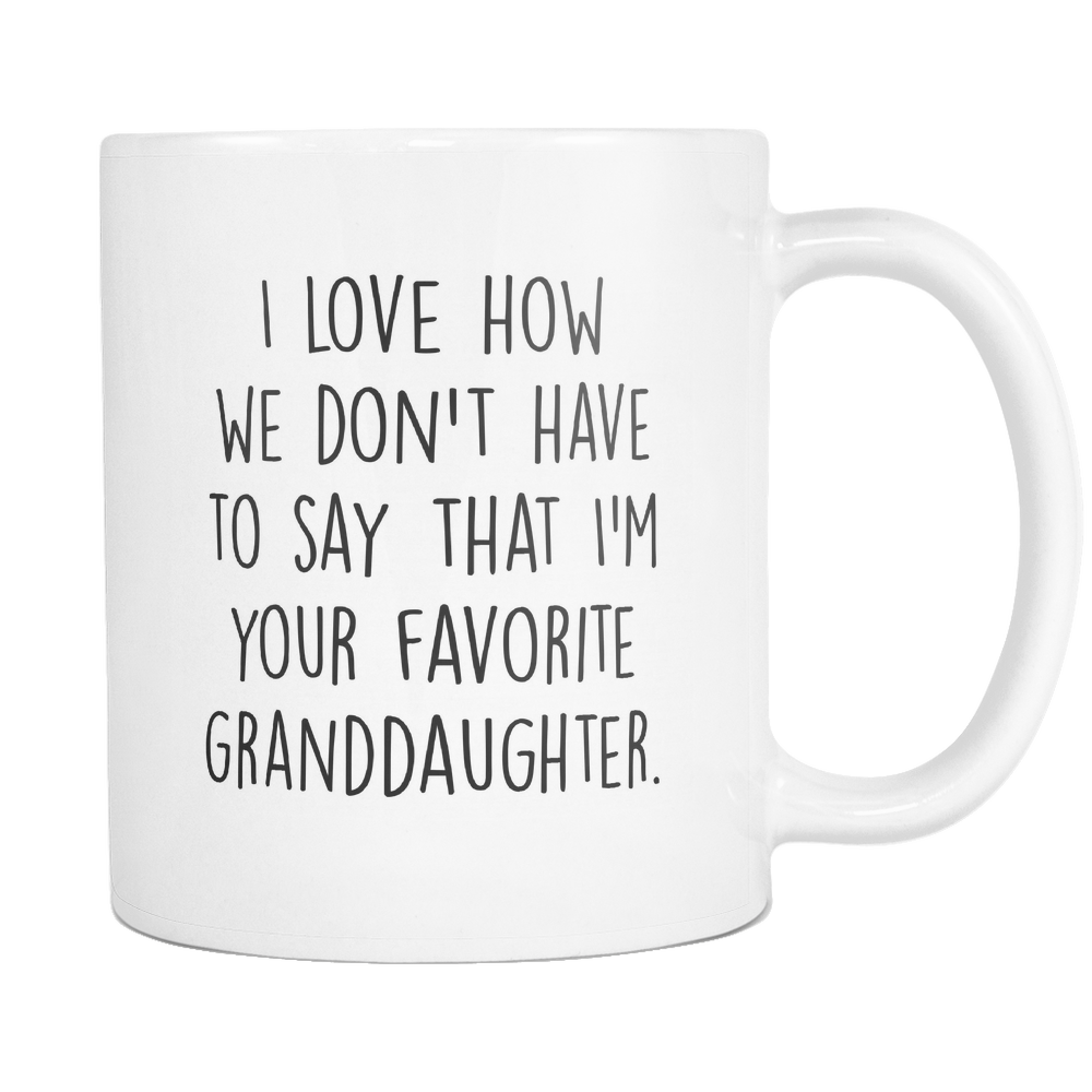 Favorite Granddaughter Coffee Mug