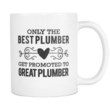 Best to Great Plumber Coffee Mug