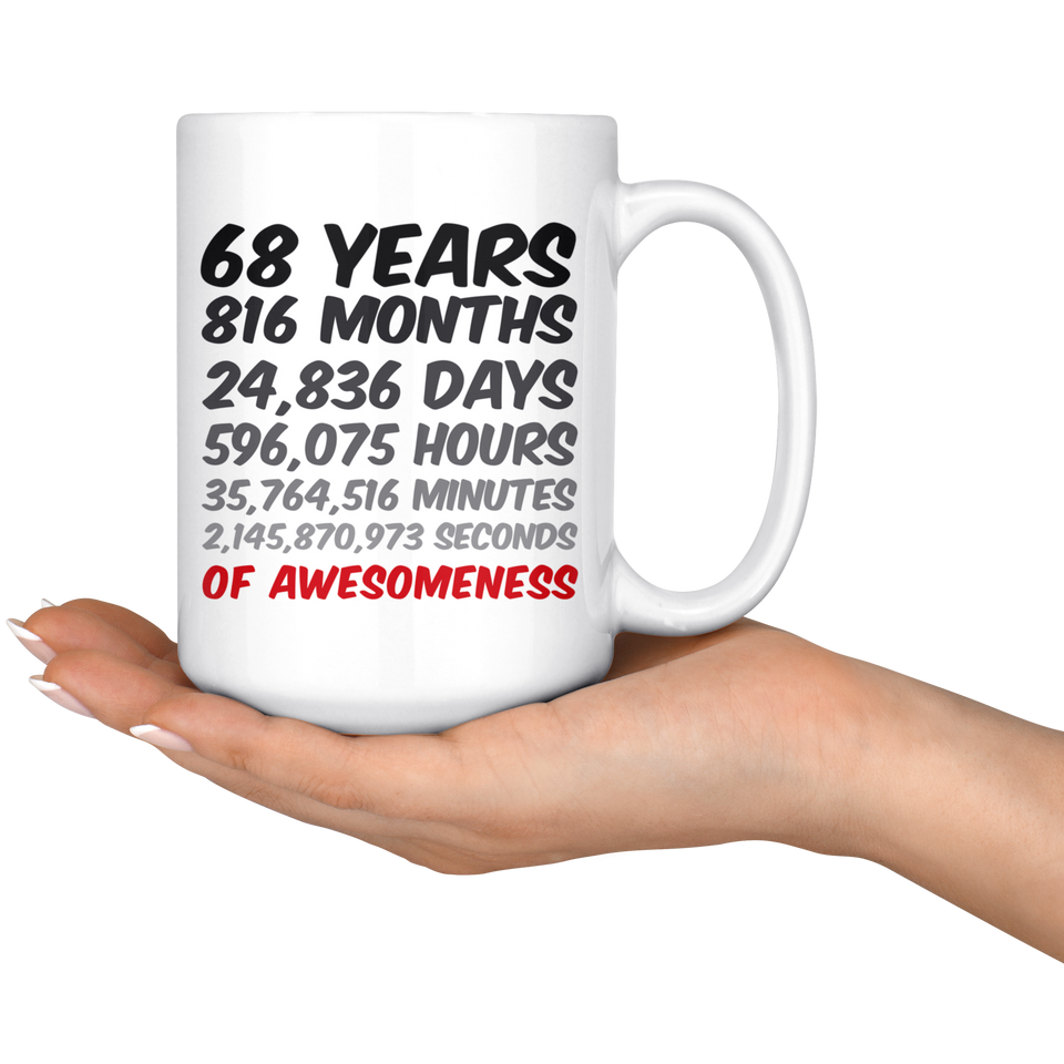 68 years mug