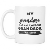 My Grandma Has an Awesome Grandson Mug