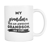 My Grandma Has an Awesome Grandson Mug