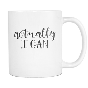 Actually I can Coffee Mug
