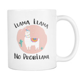 Llama No Probllama Coffee Mug