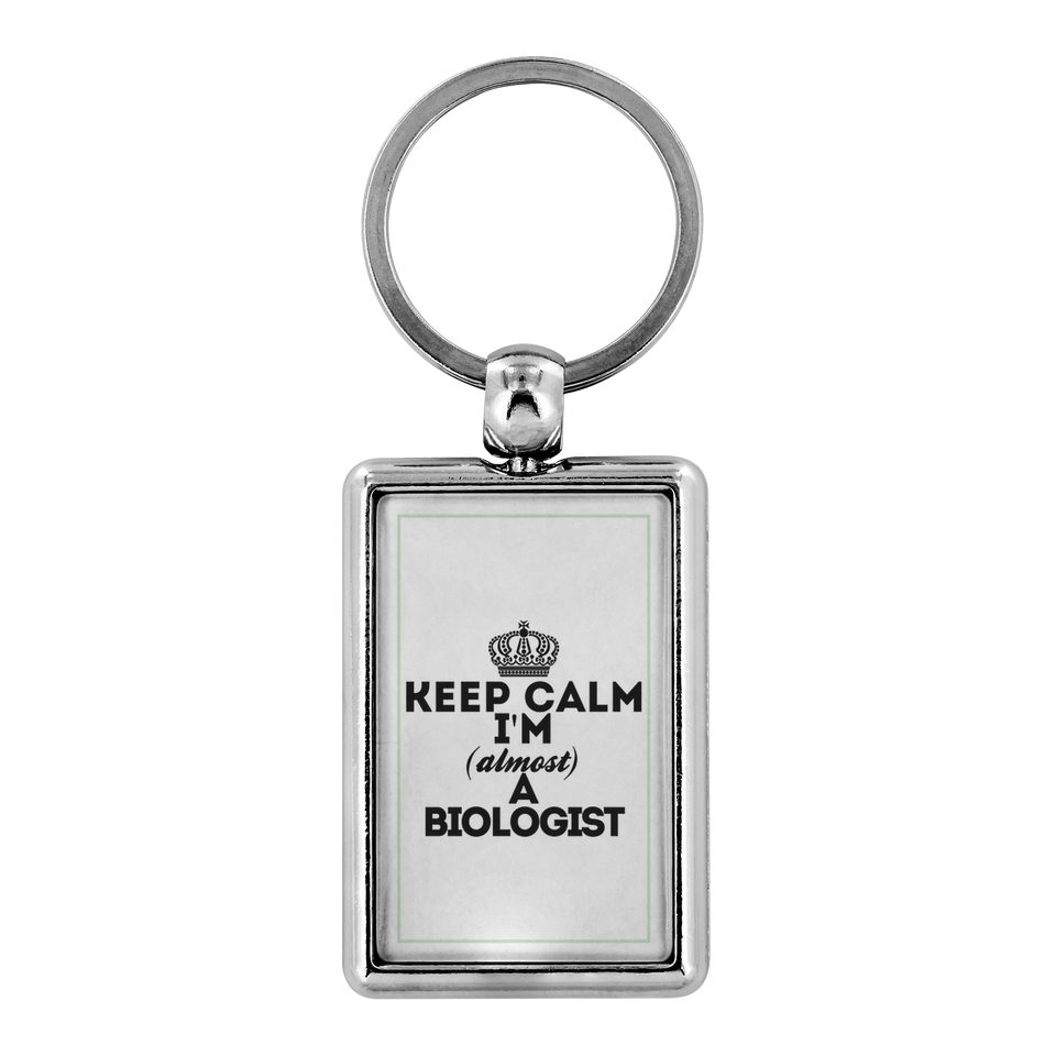 Keyring keep calm biologist