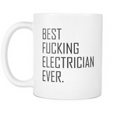 Best Fucking Electrician Coffee Mug