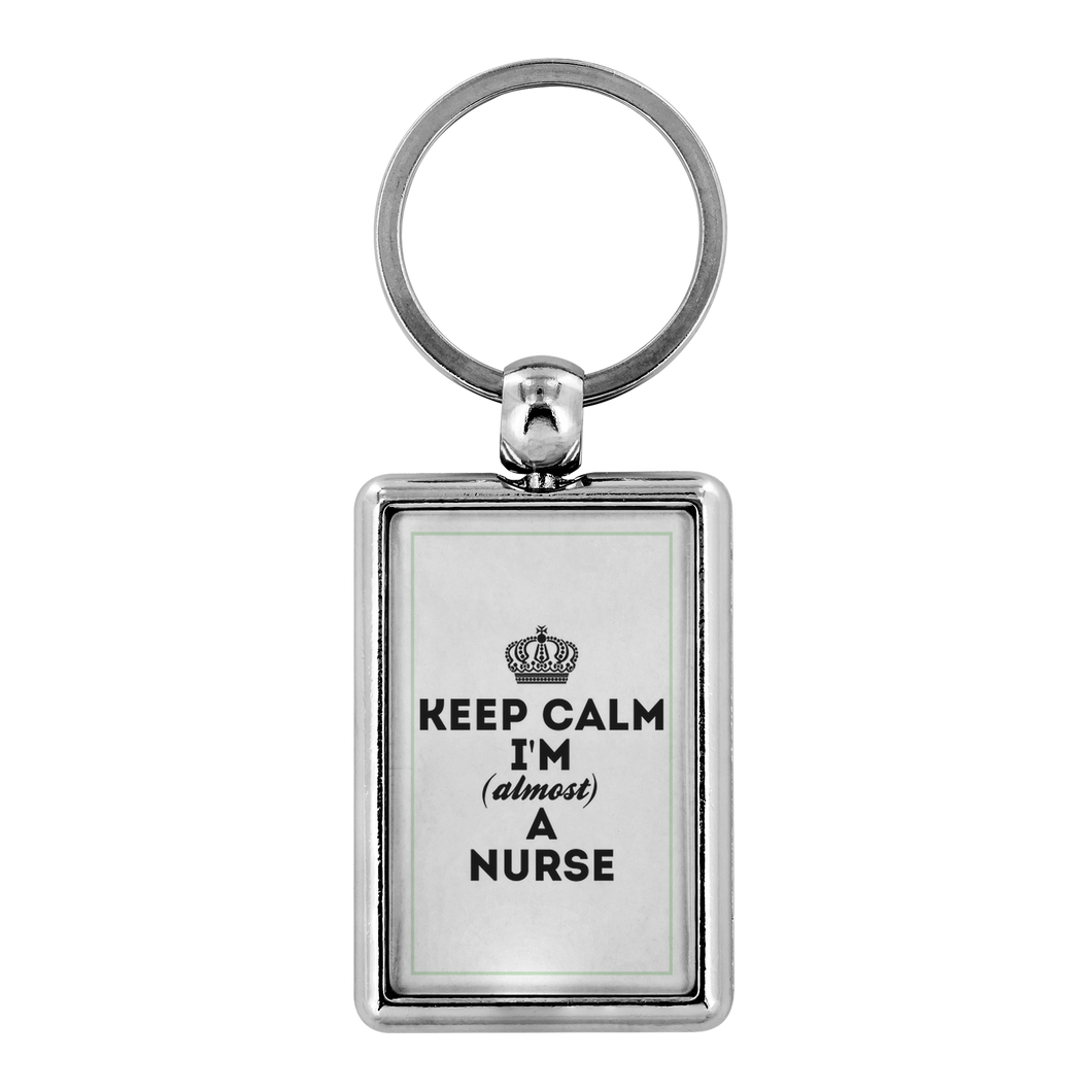 Keyring keep calm nurse