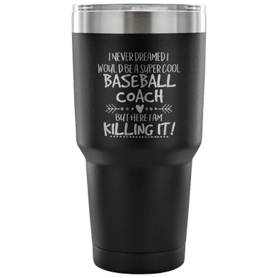 Baseball Coach Travel Coffee Mug