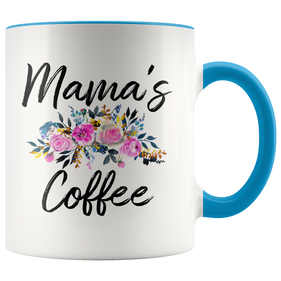 Mama's Coffee Accent Mug