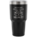Sales Manager Travel Coffee Mug