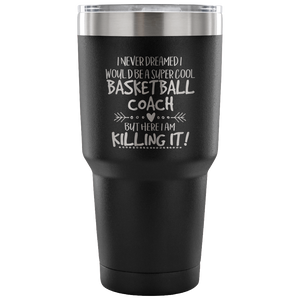 Basketball Coach Travel Coffee Mug
