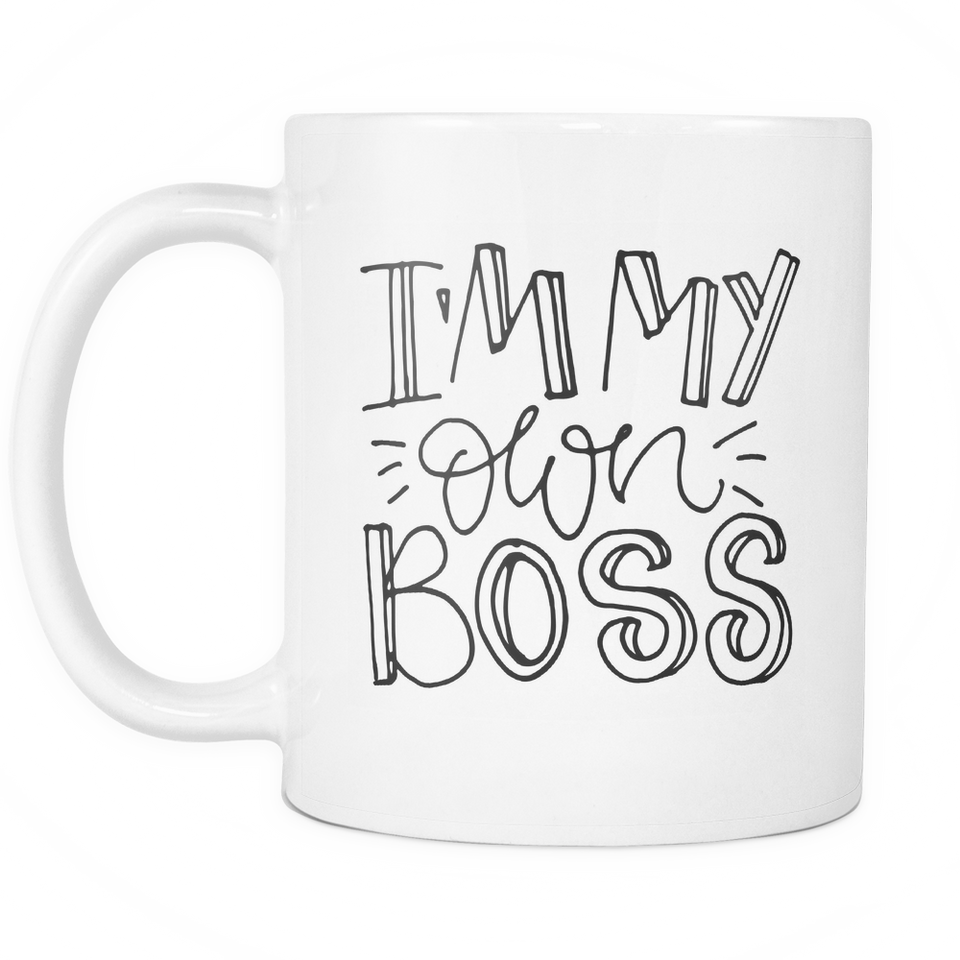 Im My Own Boss Coffee Mug