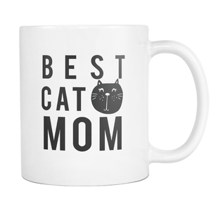 Best Cat Mom Coffee Mug