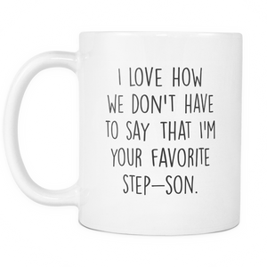 Favorite Step Son Coffee Mug