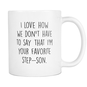 Favorite Step Son Coffee Mug
