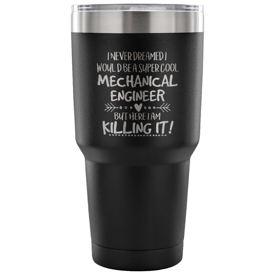 Mechanical Engineering Travel Coffee Mug