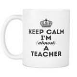Keep Calm Teacher Coffee Mug