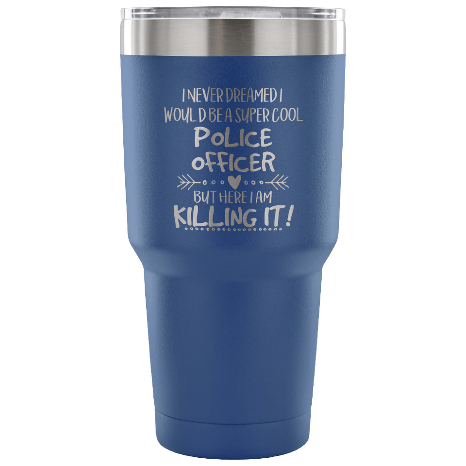 Police Officer Travel Coffee Mug