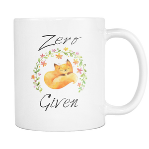 Zero Fox Given Coffee Mugs