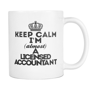 Keep Calm Licensed Accountant Coffee Mug