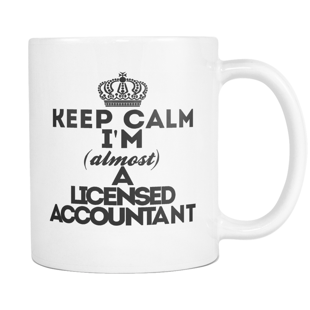 Keep Calm Licensed Accountant Coffee Mug