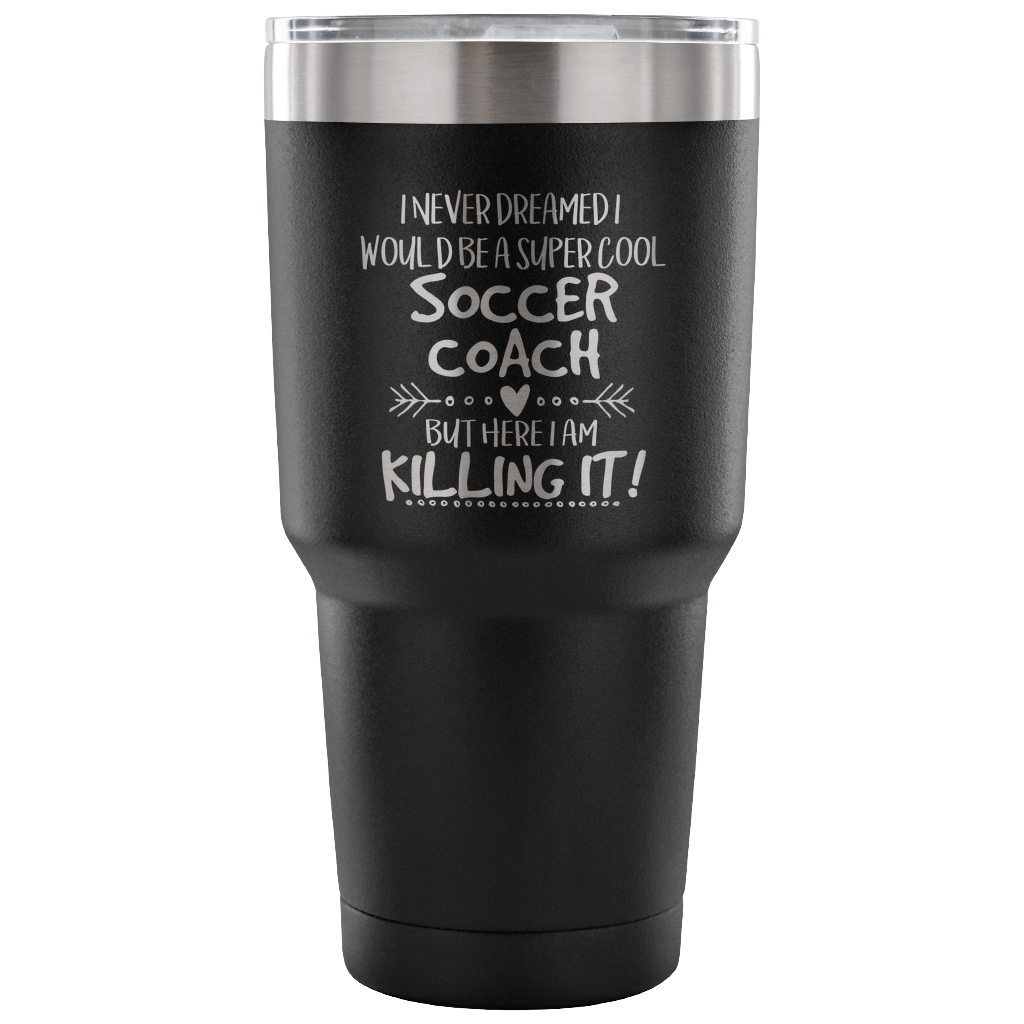 Soccer Coach Travel Coffee Mug
