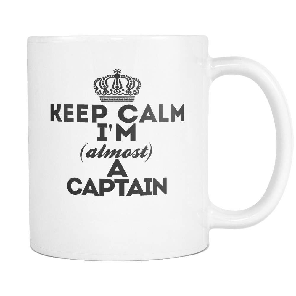 Keep Calm Captain Coffee Mug
